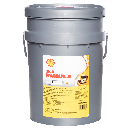 Моторное масло SHELL 15W40 RIMULA R4 X, 20л